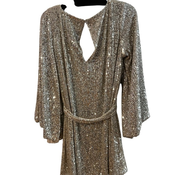 JAYGODFREY Maggie Sequin Mini Dress - Size 4- NWT - Smoke Free Home! - Picture 10 of 12